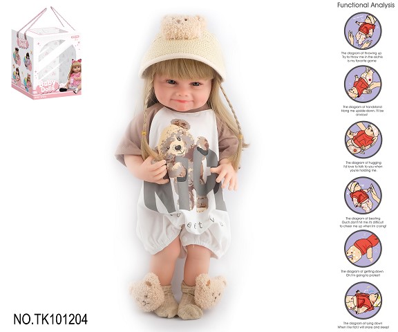55CM REBORN DOLL HIGH SIMULATION BABY(Gravity Sensing)