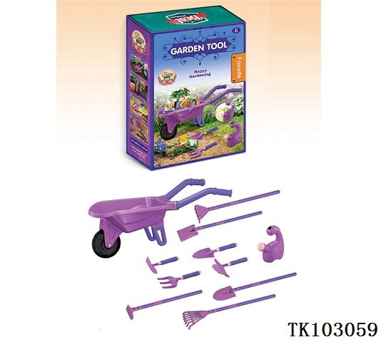 GARDEN TOOL SET-11PCS(PURPLE)